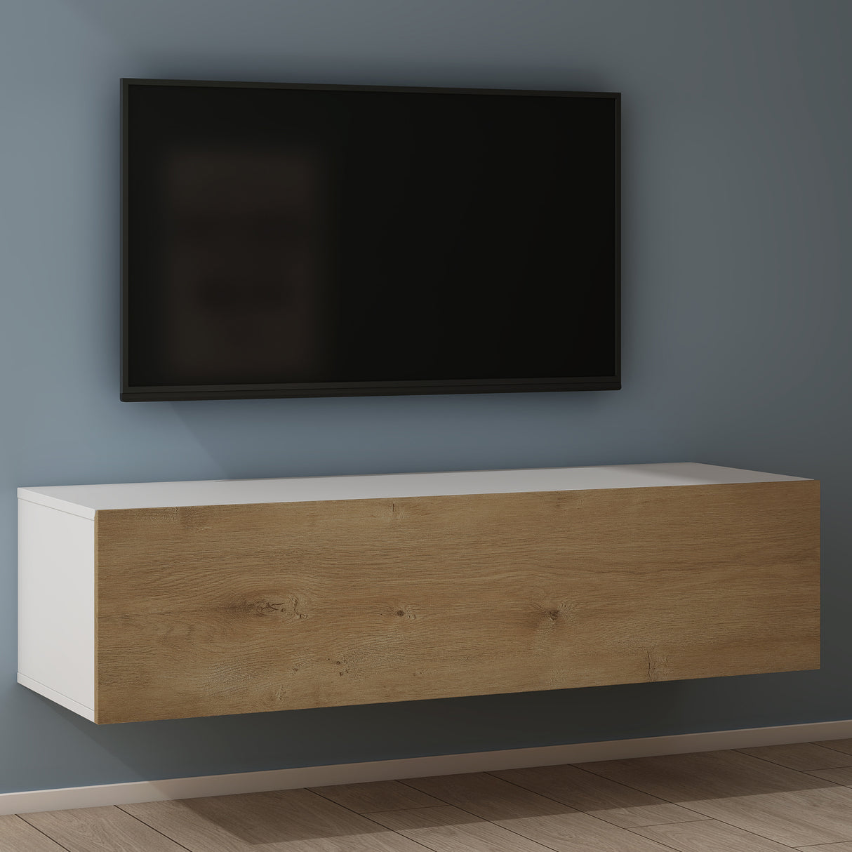 glasvilla Mobile TV per Televisore Armadietto per TV Basso Soft-close per Soggiorno, Sala da Pranzo, Camera da Letto Fernsehschrank02