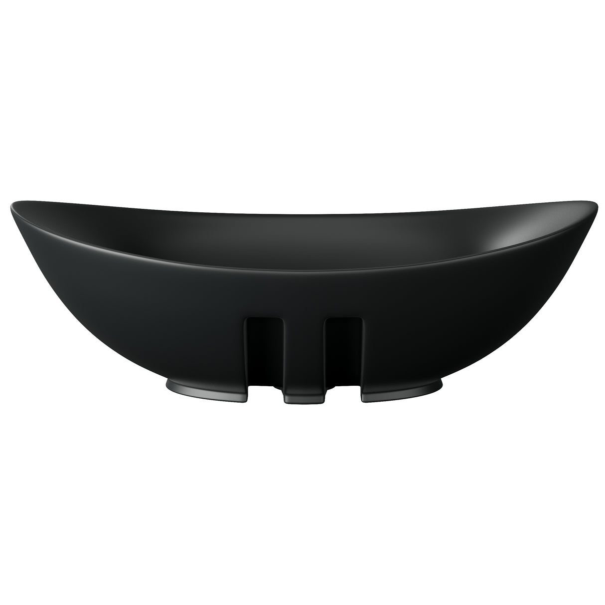 glasvilla Waschbecken Aufsatzwaschbecken Oval aus Keramik 59x38cm Waschschale Waschtisch mit Nano-Beschichtung Br818