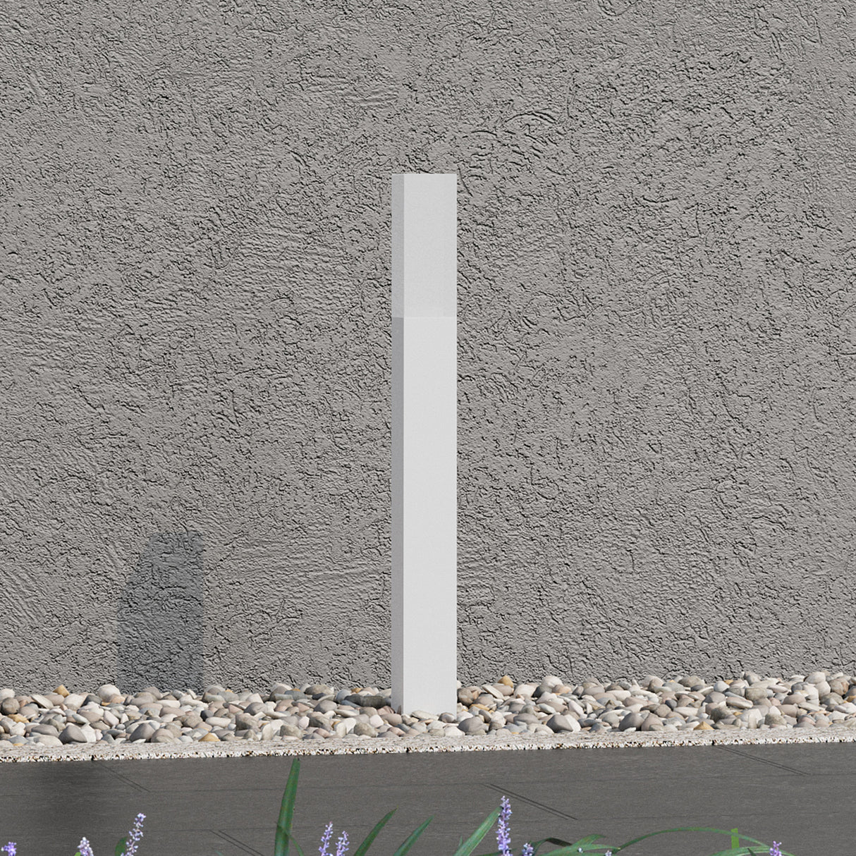 glasvilla Außenleuchte IP65 Wegeleuchte Außen | Pollerleuchte für Garten, 3000K Stehlampe Gartenlampe | Außenlampe Standleuchte 3W Deus Lumina