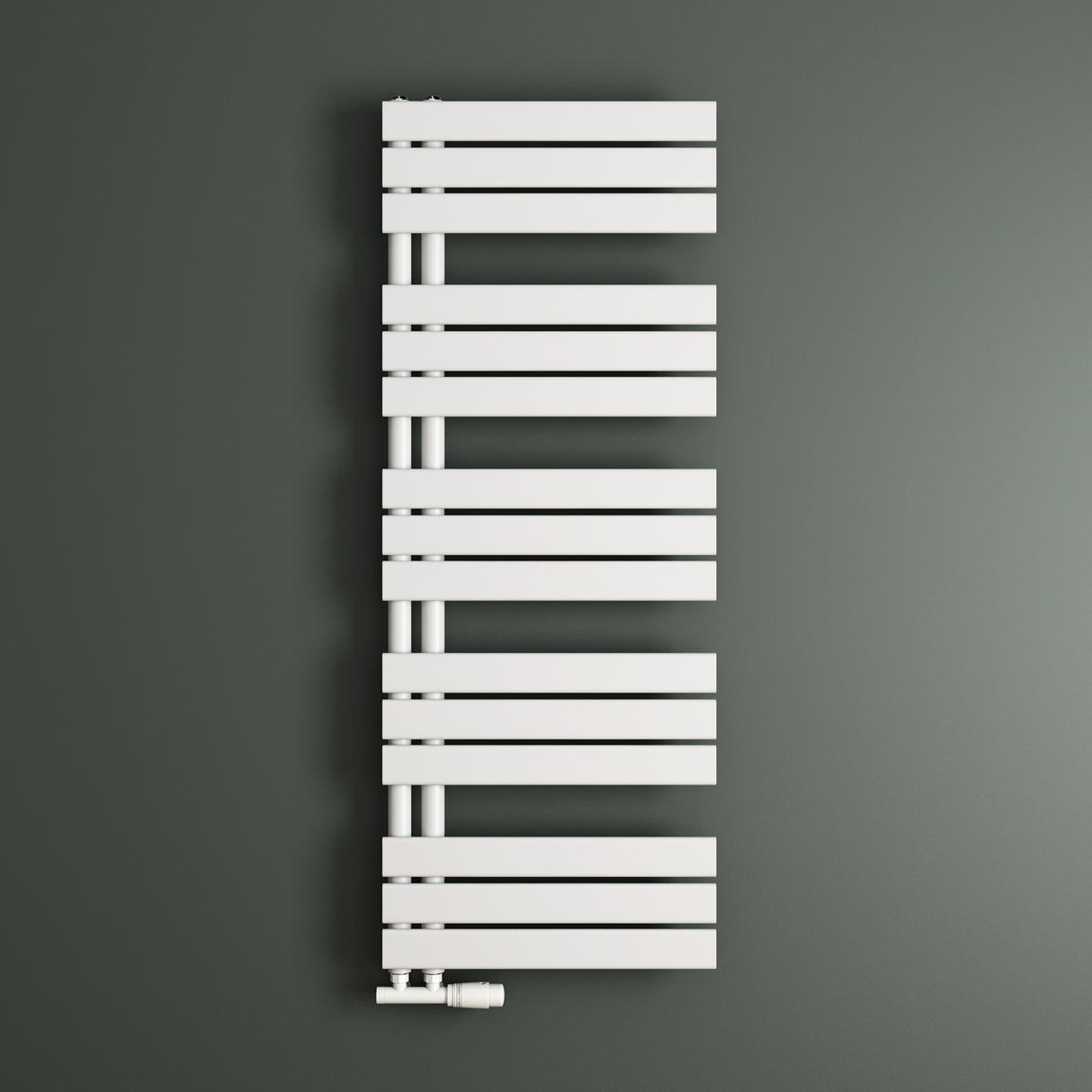 glasvilla Badheizkörper Badheizung Handtuchheizkörper Flach Seitenanschluss Handtuchhalter Handtuchwärmer FN