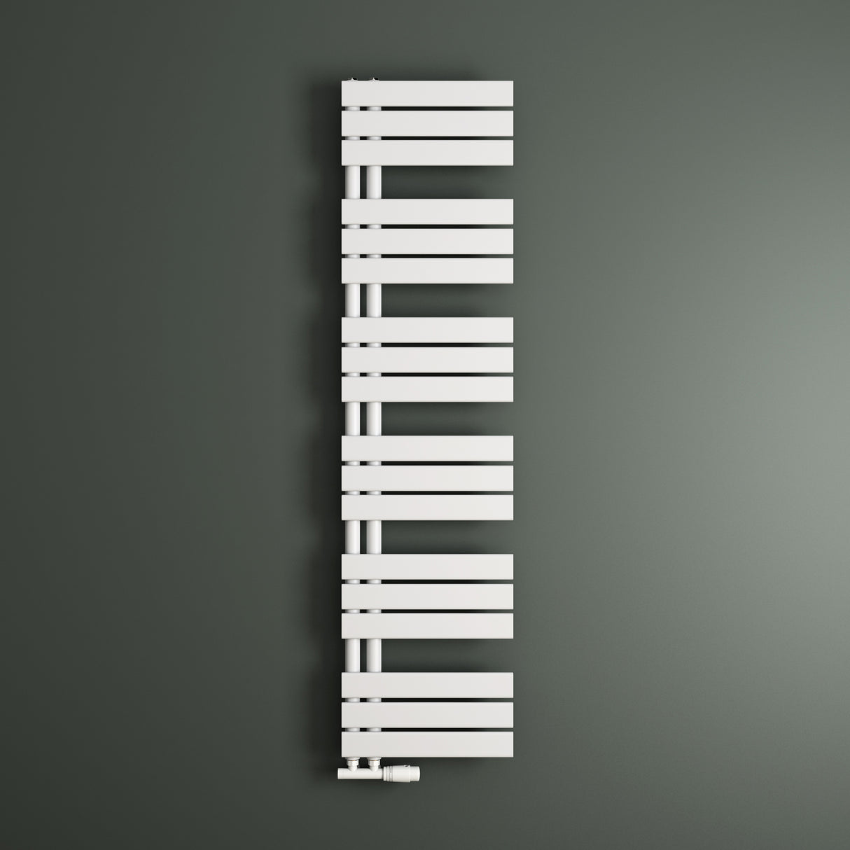 glasvilla Badheizkörper Badheizung Handtuchheizkörper Flach Seitenanschluss Handtuchhalter Handtuchwärmer FN