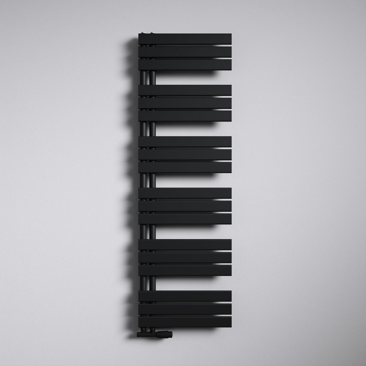 glasvilla Badheizkörper Badheizung Handtuchheizkörper Flach Seitenanschluss Handtuchhalter Handtuchwärmer FN