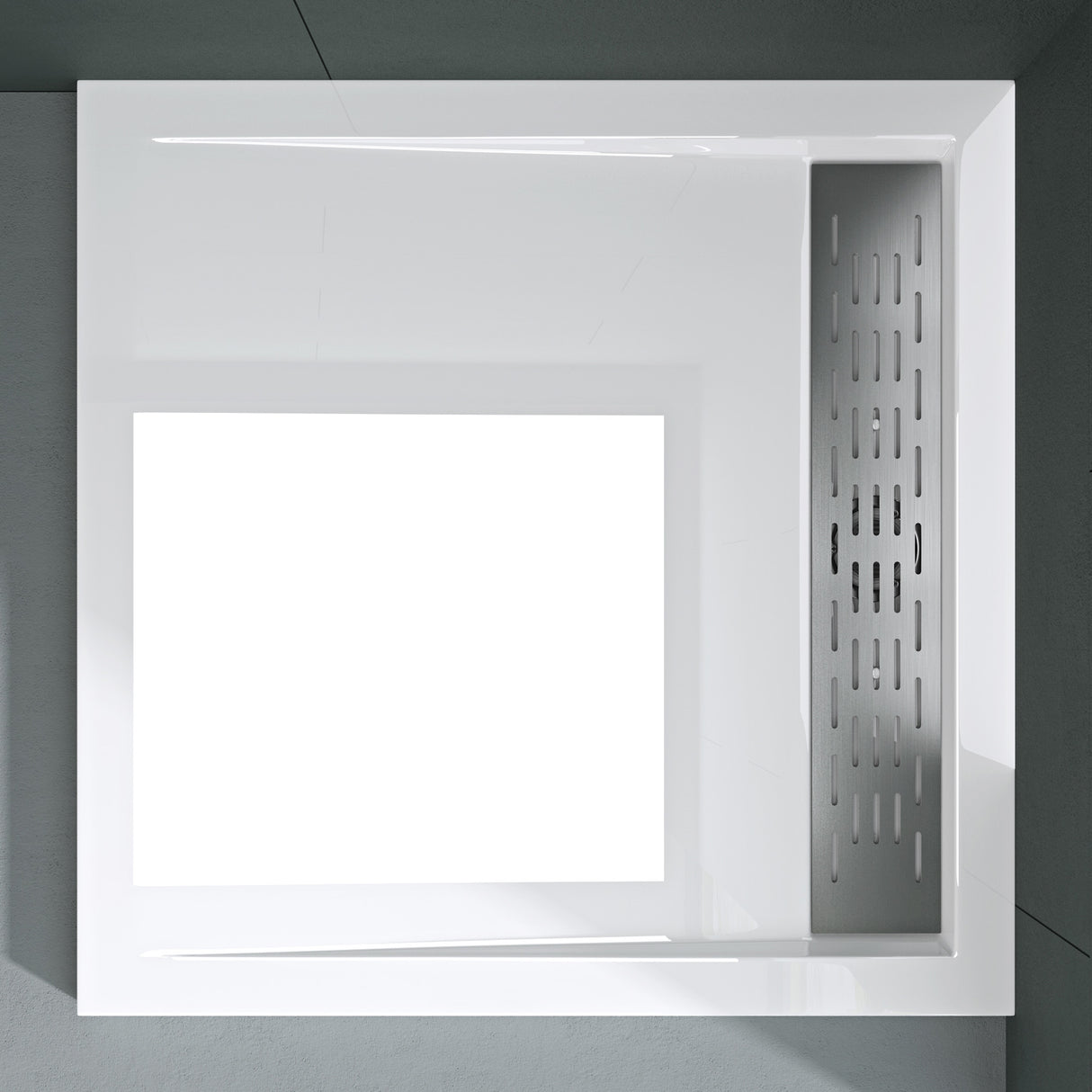 glasvilla Duschwanne Duschtasse de acrílico de alta calidad rectangular cuadrada Xetro04