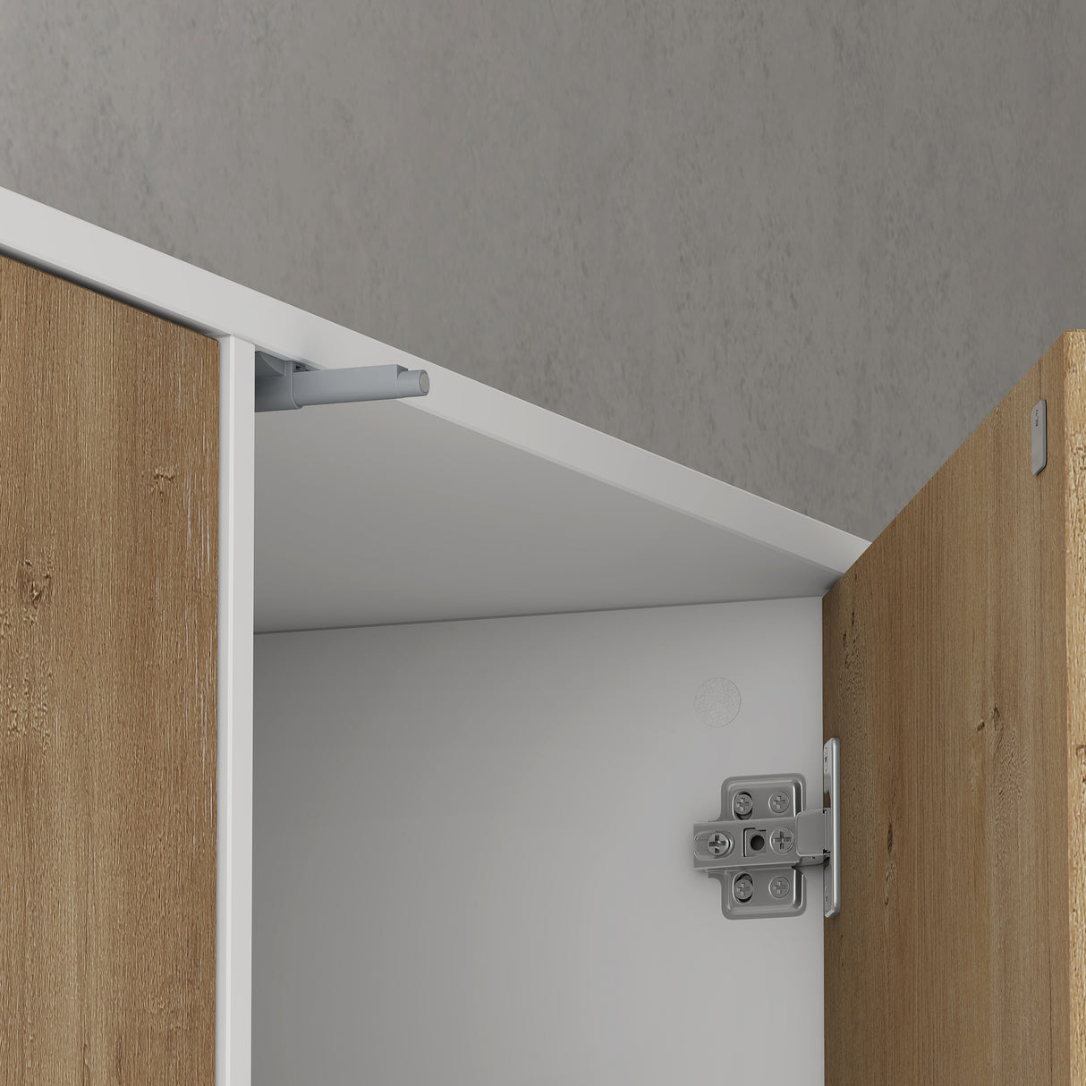 glasvilla Möbel Schrank mit 3 Türen und 2 Fächern Kommode Sideboard viel Stauraum für Wohnbereich Schrank02