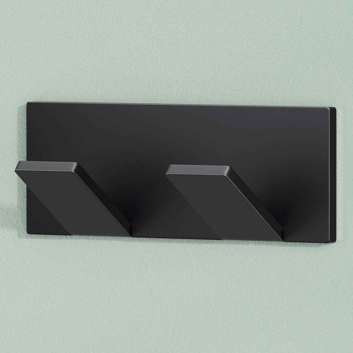 Glasvilla Design Perchero de Pared con Ganchos Plegables Stalo-02+03 – Aluminio Minimalista y Elegante
