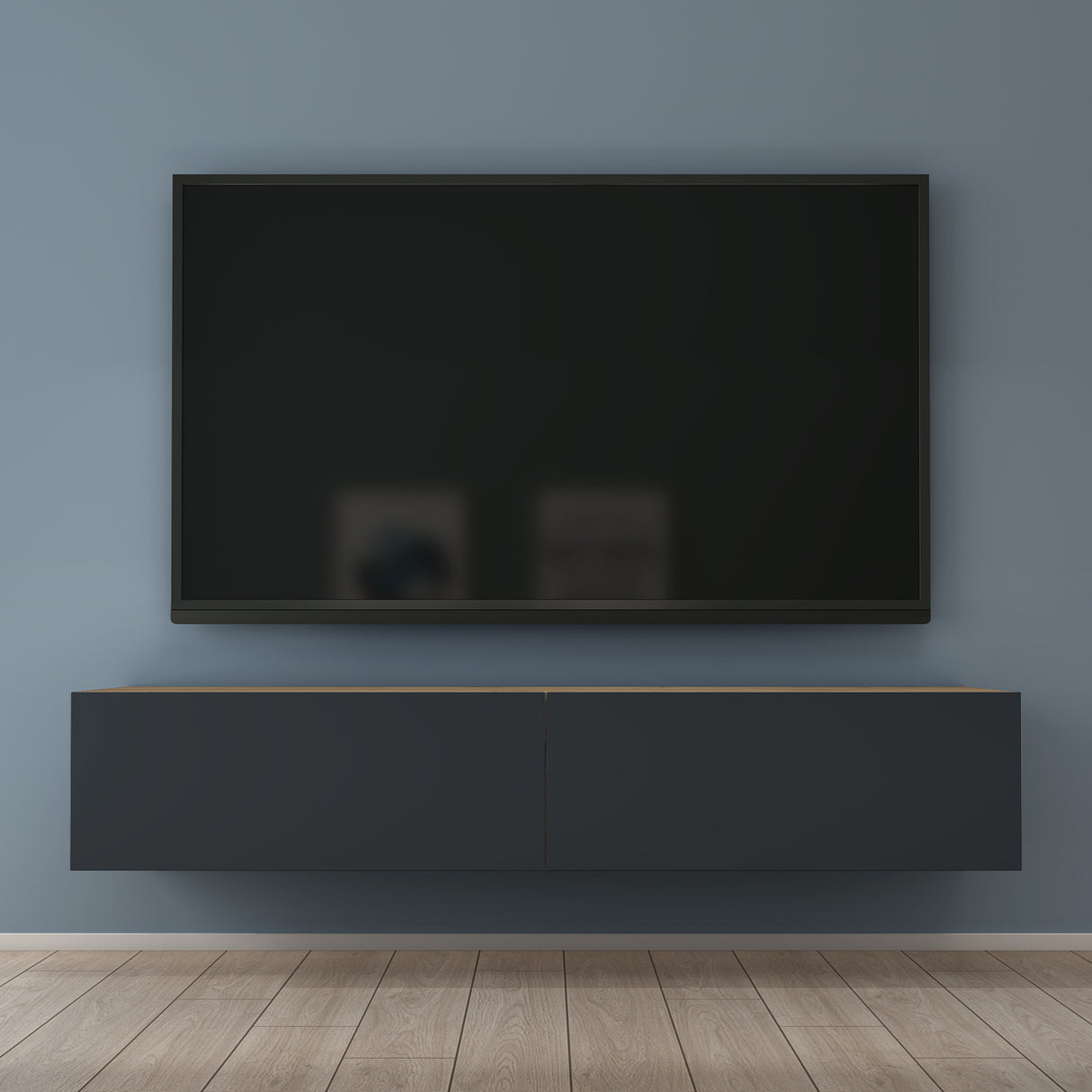 glasvilla Mobile TV per Televisore Armadietto per TV Basso Soft-close per Soggiorno, Sala da Pranzo, Camera da Letto Fernsehschrank02