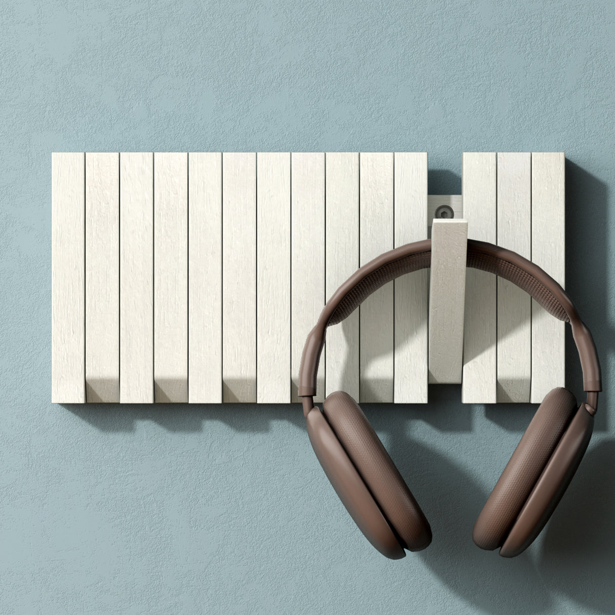 glasvilla Appendiabiti da Parete in Legno, Attaccapanni da Muro Moderno per Camera da Letto, Ingresso, Studio con Gancio Pieghevole e Salvaspazio, Twigro-01