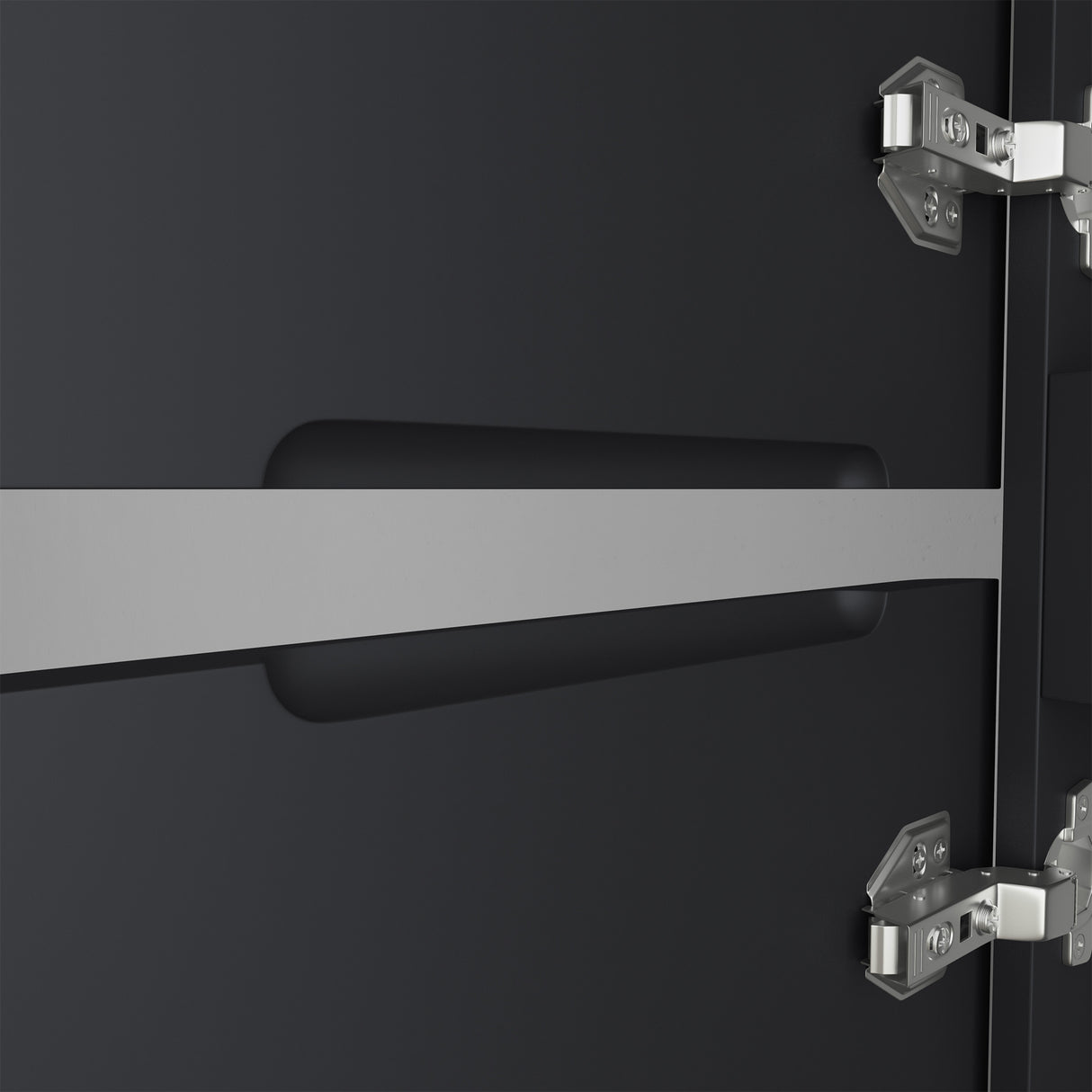 glasvilla armario lateral armario de baño con 2 puertas y 4 compartimentos BxT: 35x20 cm armario alto estantería de baño armario multiusos Lucca