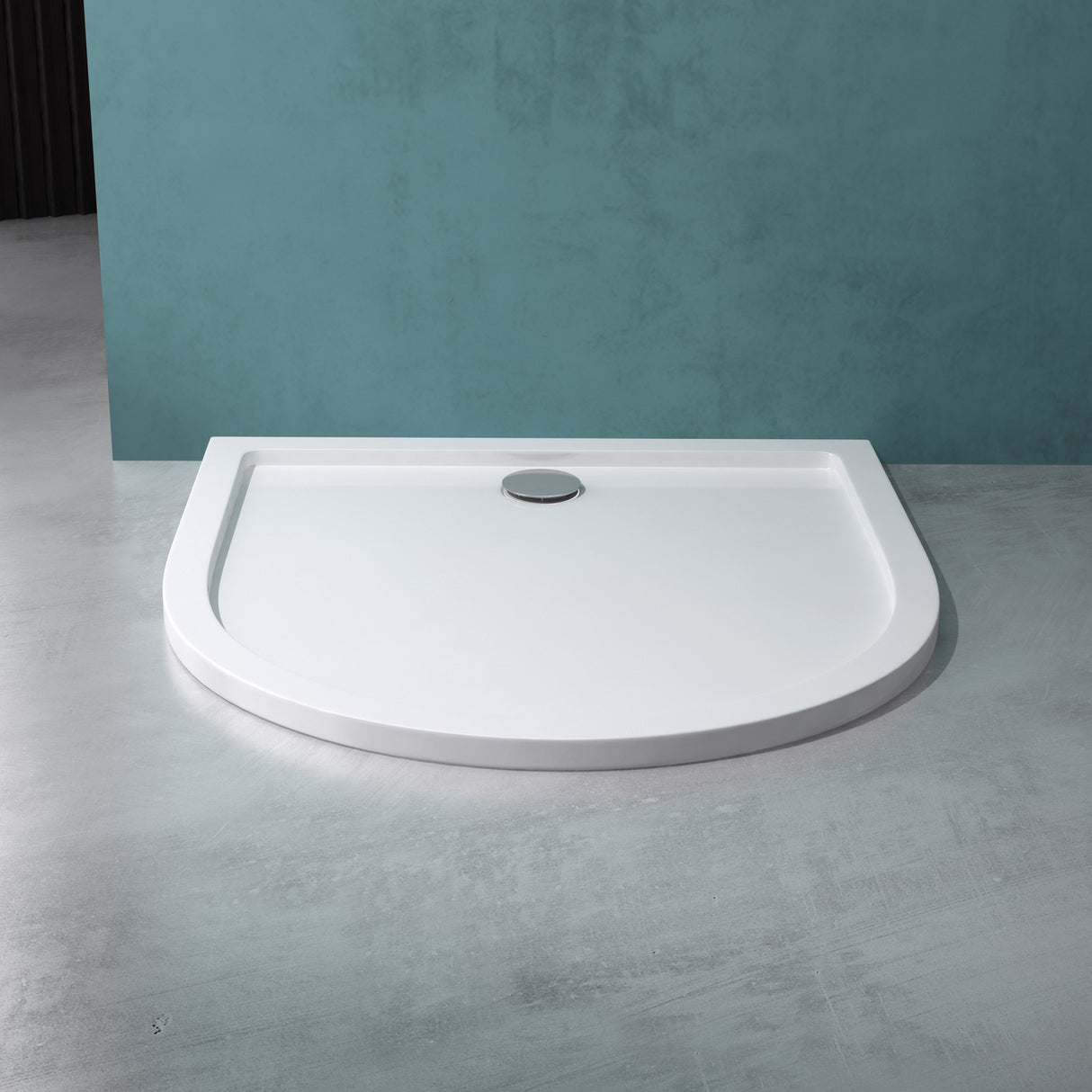 glasvilla Duschtasse Duschwanne de Acrílico Forma: Semicírculo Faro4