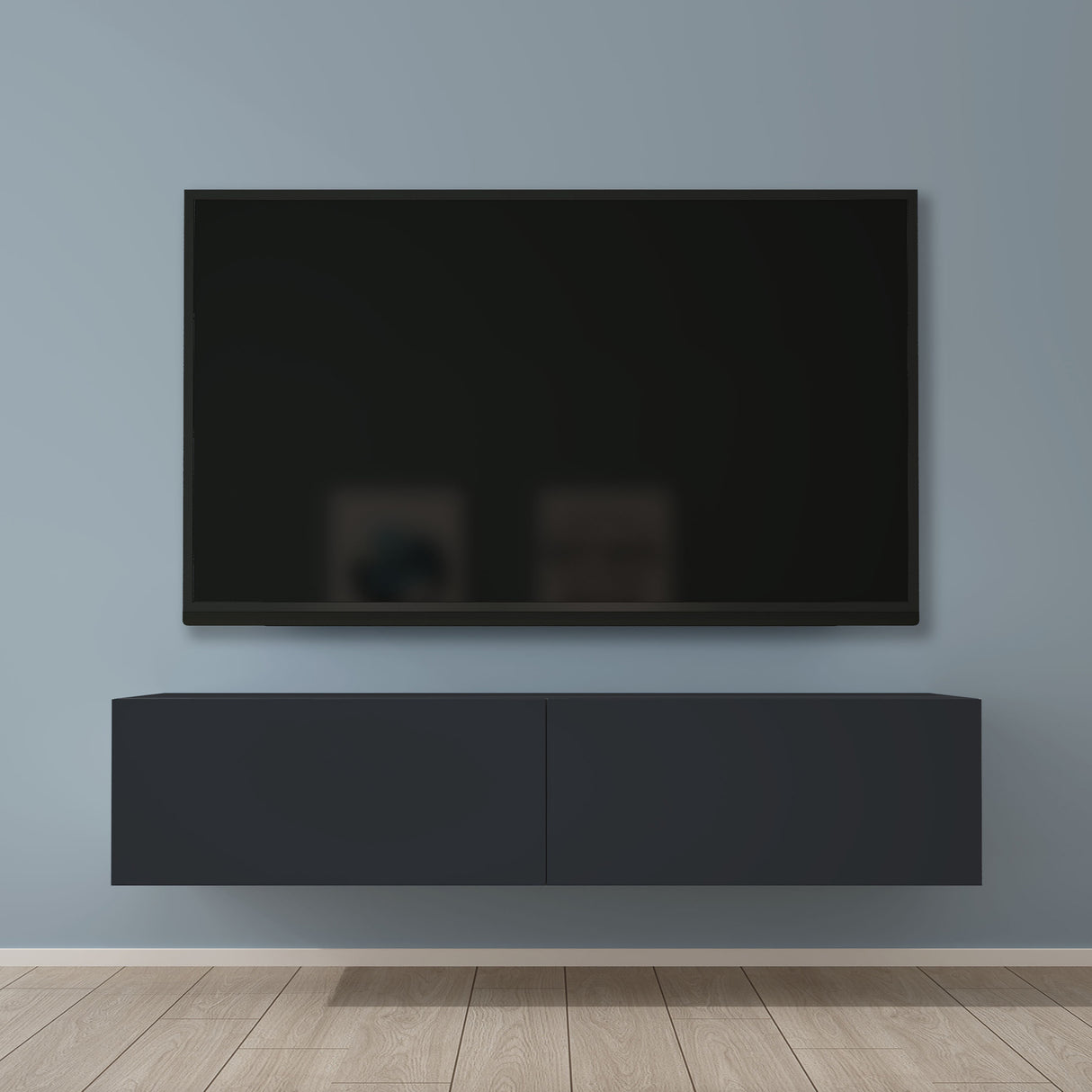 glasvilla Mobile TV per Televisore Armadietto per TV Basso Soft-close per Soggiorno, Sala da Pranzo, Camera da Letto Fernsehschrank02