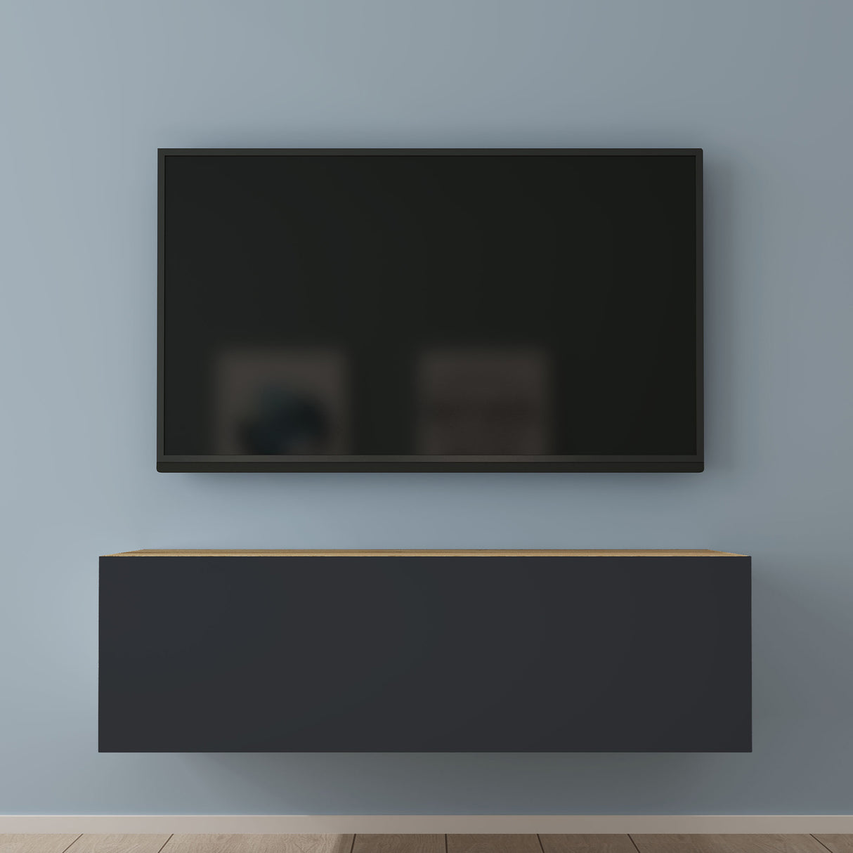 glasvilla Mobile TV per Televisore Armadietto per TV Basso Soft-close per Soggiorno, Sala da Pranzo, Camera da Letto Fernsehschrank02