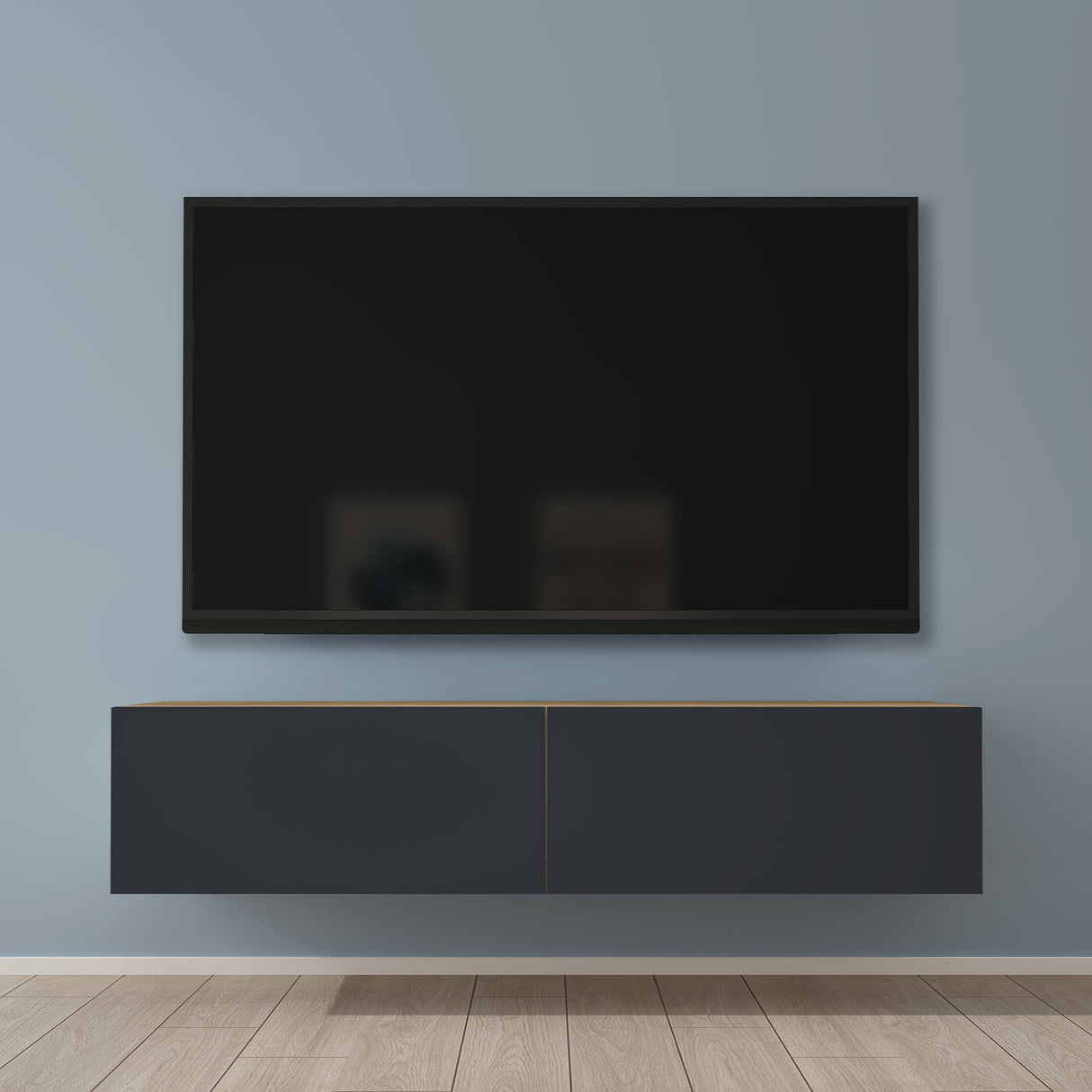 glasvilla Mobile TV per Televisore Armadietto per TV Basso Soft-close per Soggiorno, Sala da Pranzo, Camera da Letto Fernsehschrank02