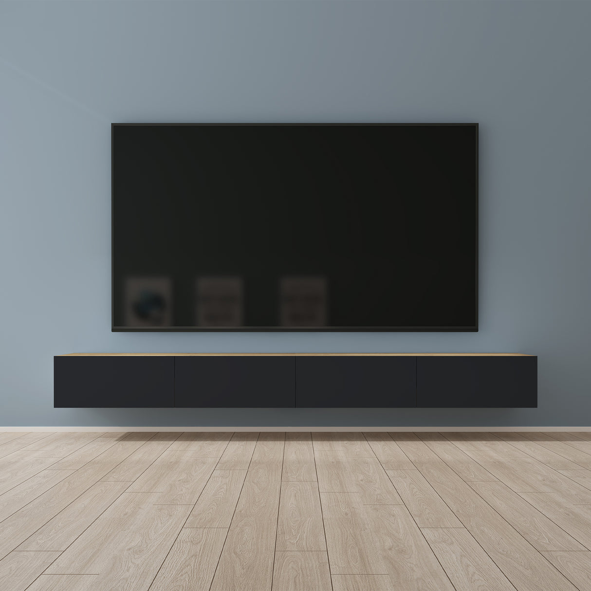 glasvilla Mobile TV per Televisore Armadietto per TV Basso Soft-close per Soggiorno, Sala da Pranzo, Camera da Letto Fernsehschrank02
