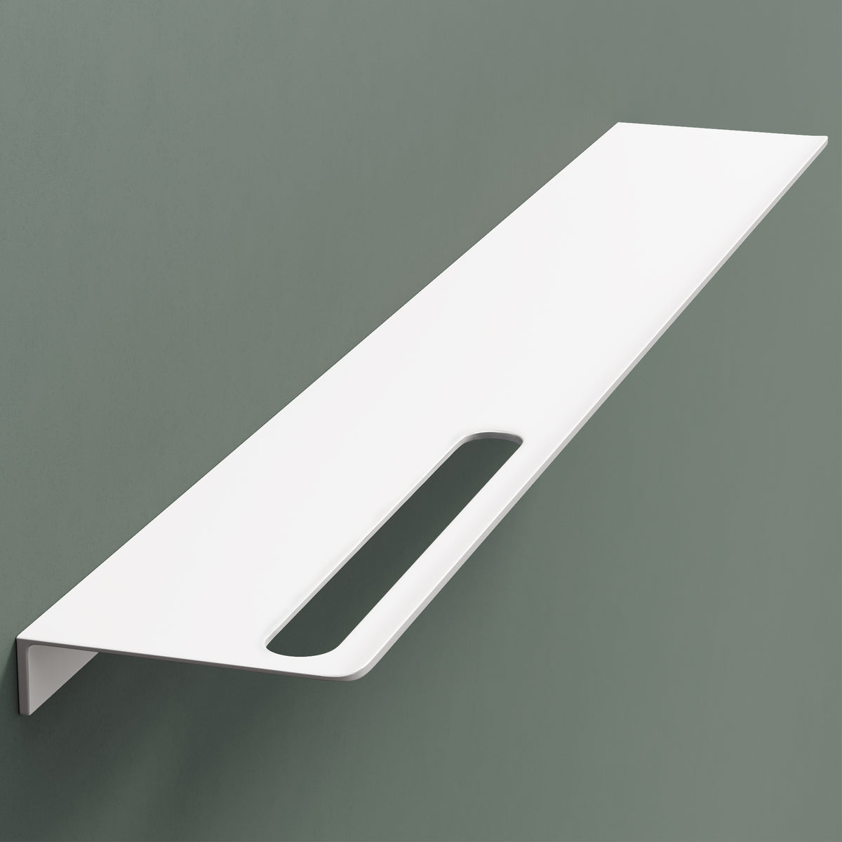 Étagère de douche en verre pour percer ou coller, étagère de salle de bain en aluminium, support mural pour salle de bain, organiseur de salle de bain Reglo-06