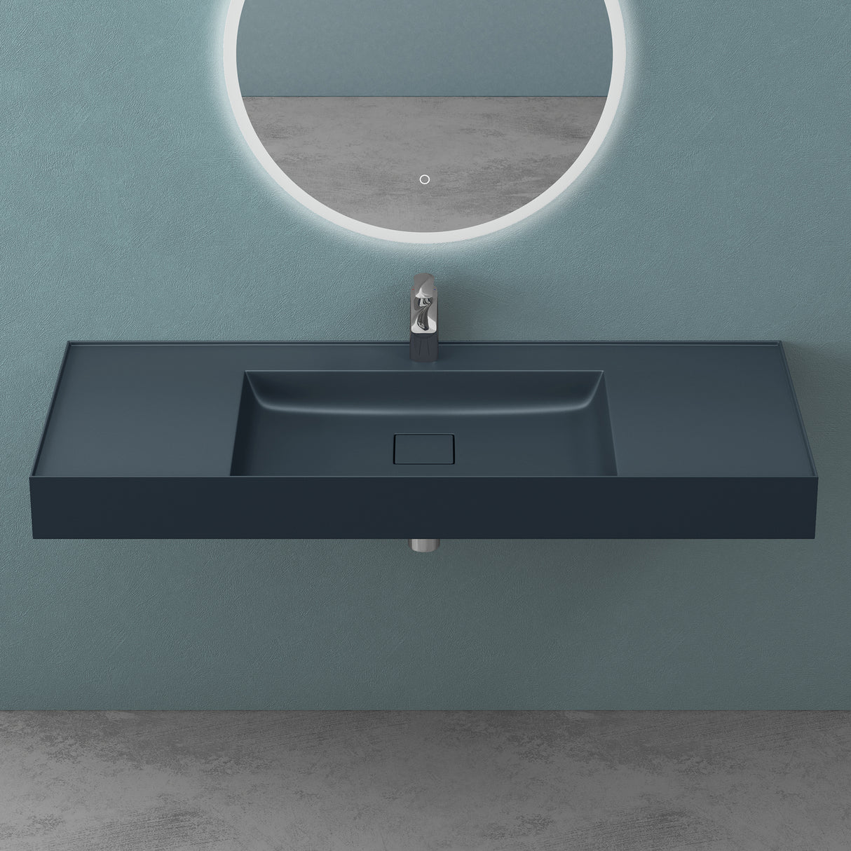 Lavabo Glasvilla Col630 Mineralguss de lujo con diseño moderno