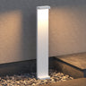 glasvilla Außenleuchte 10x6x60cm IP65 Wegeleuchte Außen | Pollerleuchte für Garten, 3000K Stehlampe Gartenlampe | Außenlampe Standleuchte 6W LumaTorch