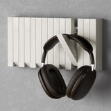 Glasvilla Design – Perchero de pared de madera con 7 ganchos magnéticos abatibles Twigro-01