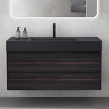 glasvilla Badmöbel Set Badezimmermöbel 120cm Waschbecken Waschtisch mit Unterschrank Deep