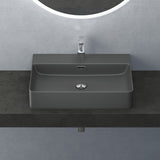 glasvilla Waschbecken Aufsatzwaschbecken Meissen201 Waschtisch aus Keramik inkl. Nano-Beschichtung