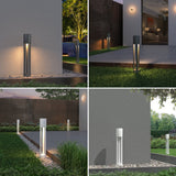 glasvilla Außenleuchte ⌀120xH700mm IP65 Wegeleuchte Außen | Pollerleuchte für Garten, 3000K Stehlampe Gartenlampe | Außenlampe Standleuchte 10W NeoForge