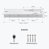 Lavabo Glasvilla Col630 Mineralguss de lujo con diseño moderno