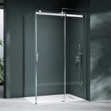 glasvilla Eckdusche Duschkabine Sicherheitsglas 8mm ESG beidseitige NANO-Beschichtung Schiebetür Dusche Ravenna17K