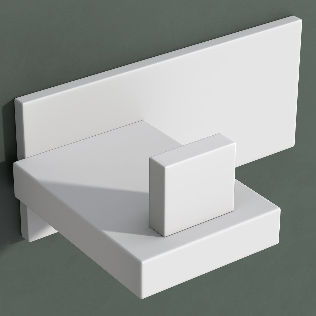Glasvilla Design – Ganchos de pared de acero inoxidable Stalo-06 / Stalo-07 con montaje adhesivo o atornillado