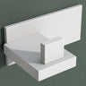 Glasvilla Design – Ganchos de pared de acero inoxidable Stalo-06 / Stalo-07 con montaje adhesivo o atornillado