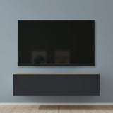 glasvilla Fernsehtisch Fernsehschrank TV Schrank Verdeckter Griff mit Soft-Close Lowboard Hängeschrank für Wohnzimmer Fernsehschrank02