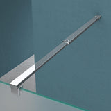 glasvilla Duschwand für Dusche Duschabtrennung Walk-In ESG-Sicherheitsglas 10mm NANO Glas BRAM1 & BRAM3 Bremen2VS