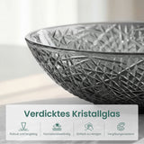 Lavabo de Vidrio Glasvilla Minerva Lavabo Sobre Encimera Ovalado
