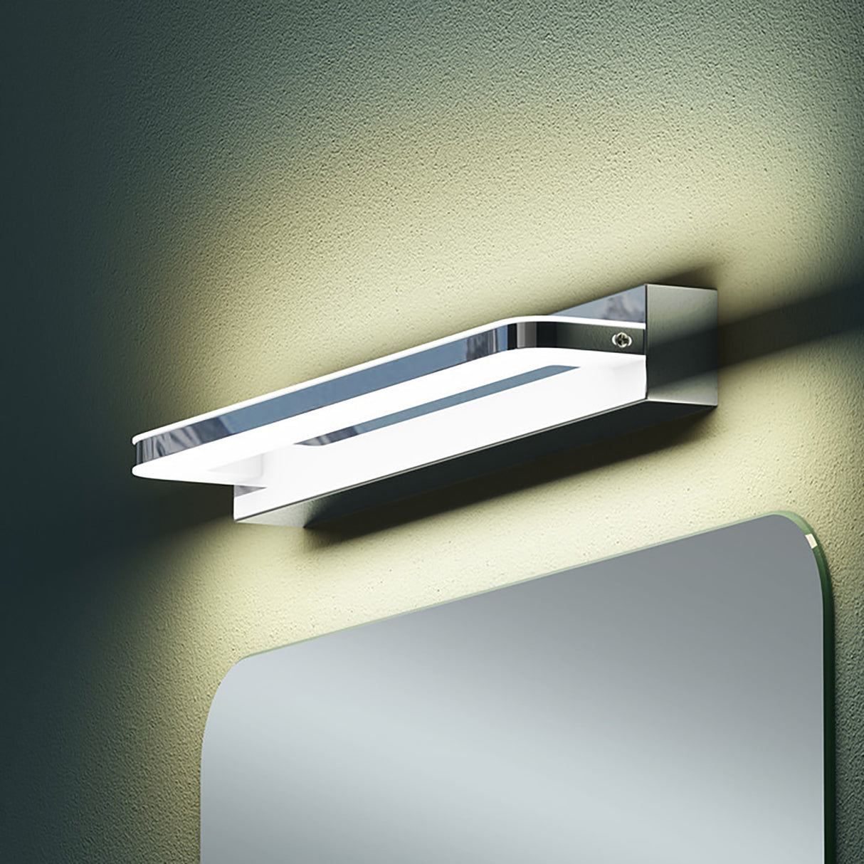 glasvilla Spiegelleuchte  LED Badlampe | Spiegellampe, 4000K Badezimmer Lampe | LED Wandleuchte  SparkLuxe