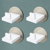 Glasvilla Design – Ganchos de pared de acero inoxidable Stalo-08 / Stalo-09 con montaje adhesivo o atornillado