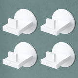 Glasvilla Design – Ganchos de pared de acero inoxidable Stalo-08 / Stalo-09 con montaje adhesivo o atornillado