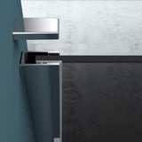 glasvilla Duschwand für Dusche Duschabtrennung Walk-In ESG-Sicherheitsglas 10mm NANO Glas BRAM1 & BRAM2 & BRAM3 Bremen2VG
