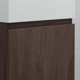 glasvilla Badmöbelset Badezimmermöbel bestehend aus Waschbecken Weiß und Waschbeckenunterschrank BTH: 46x26x63cm Pisa02