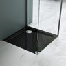 glasvilla Receveur de Douche Bac à Douche Carré en Acrylique de Haute Qualité Faro