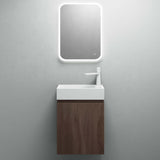 glasvilla Badmöbelset Badezimmermöbel bestehend aus Waschbecken Weiß und Waschbeckenunterschrank BTH: 46x26x63cm Pisa02