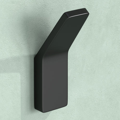 glasvilla Kleiderhaken Garderobenhaken 4 Stück, Wandhaken zum Bohren oder Kleben für Schlafzimmer, Badezimmer, Kleiderschrank, Wohnzimmer Stalo-13