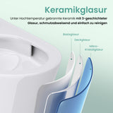 glasvilla Spülrandlos Wand WC Hänge WC Spülrandloses Toilette Softclose WC-Sitz Aachen108
