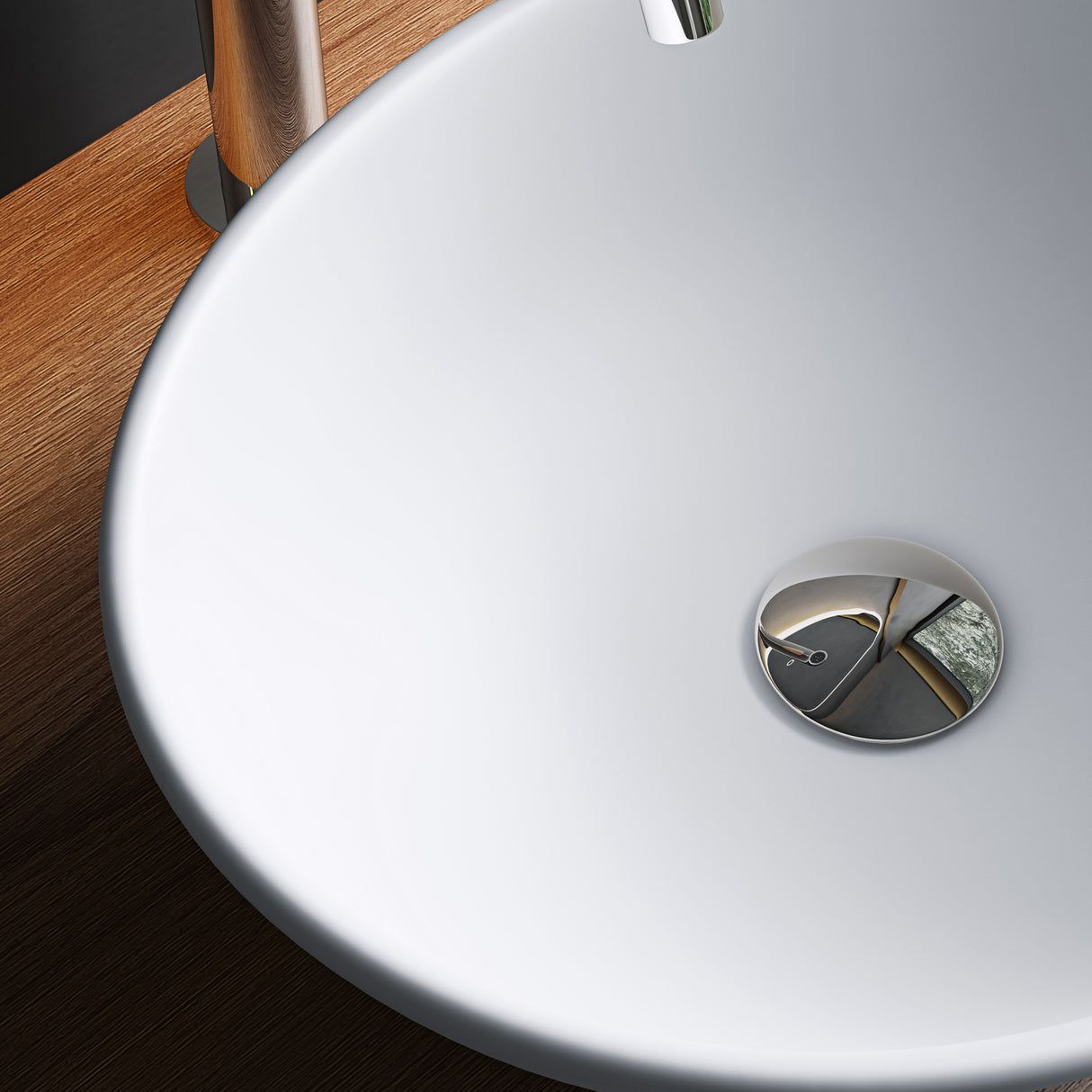 glasvilla Lavabo da Appoggio in Ceramica Lavandino Bagno da Appoggio Nano Rivestimenti Inclusi Brüssel205