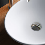 glasvilla Lavabo da Appoggio in Ceramica Lavandino Bagno da Appoggio Nano Rivestimenti Inclusi Brüssel205