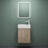glasvilla Badmöbelset Badezimmermöbel bestehend aus Waschbecken Weiß und Waschbeckenunterschrank BTH: 46x26x63cm Pisa02