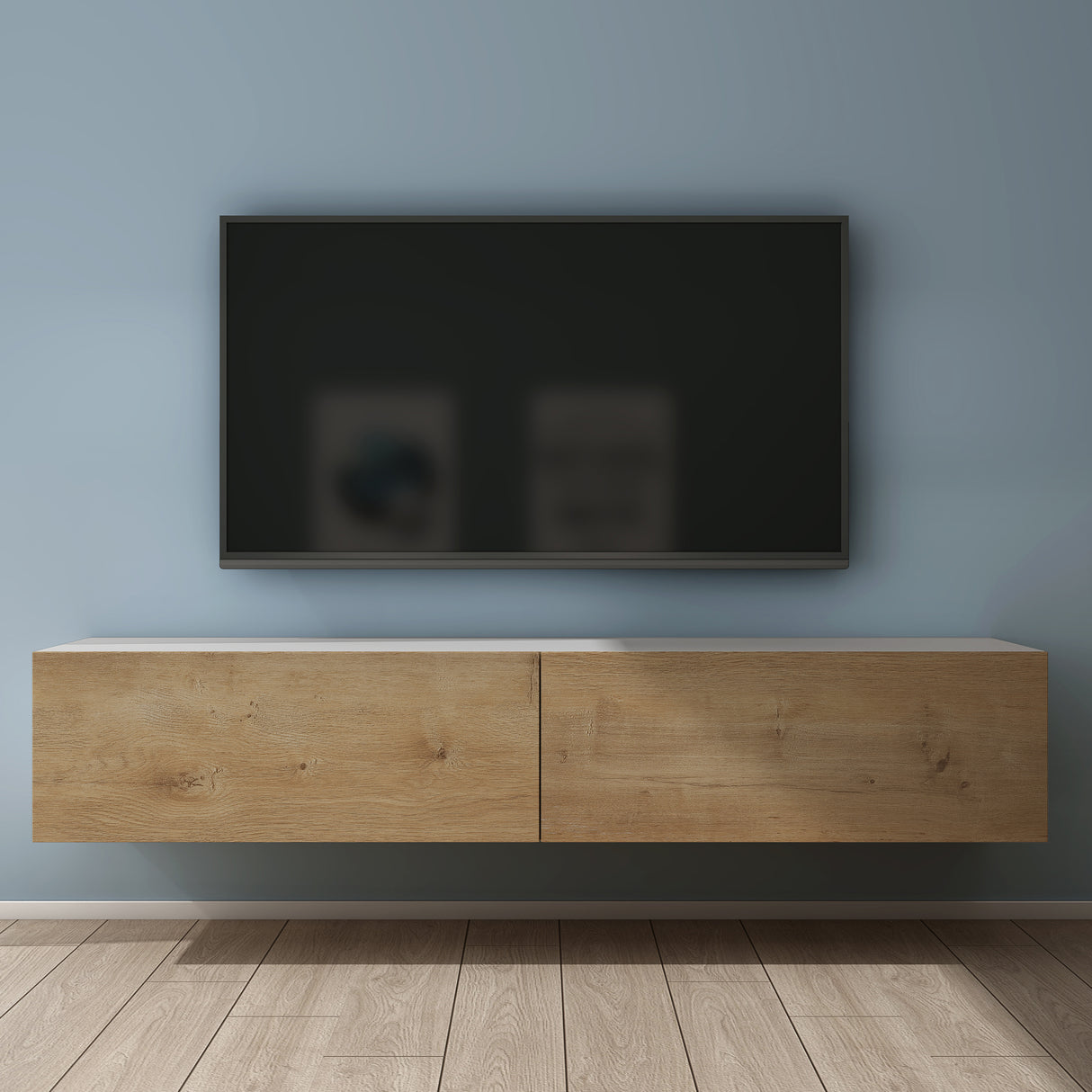 glasvilla Fernsehtisch Fernsehschrank TV Schrank Verdeckter Griff mit Soft-Close Lowboard Hängeschrank für Wohnzimmer Fernsehschrank02