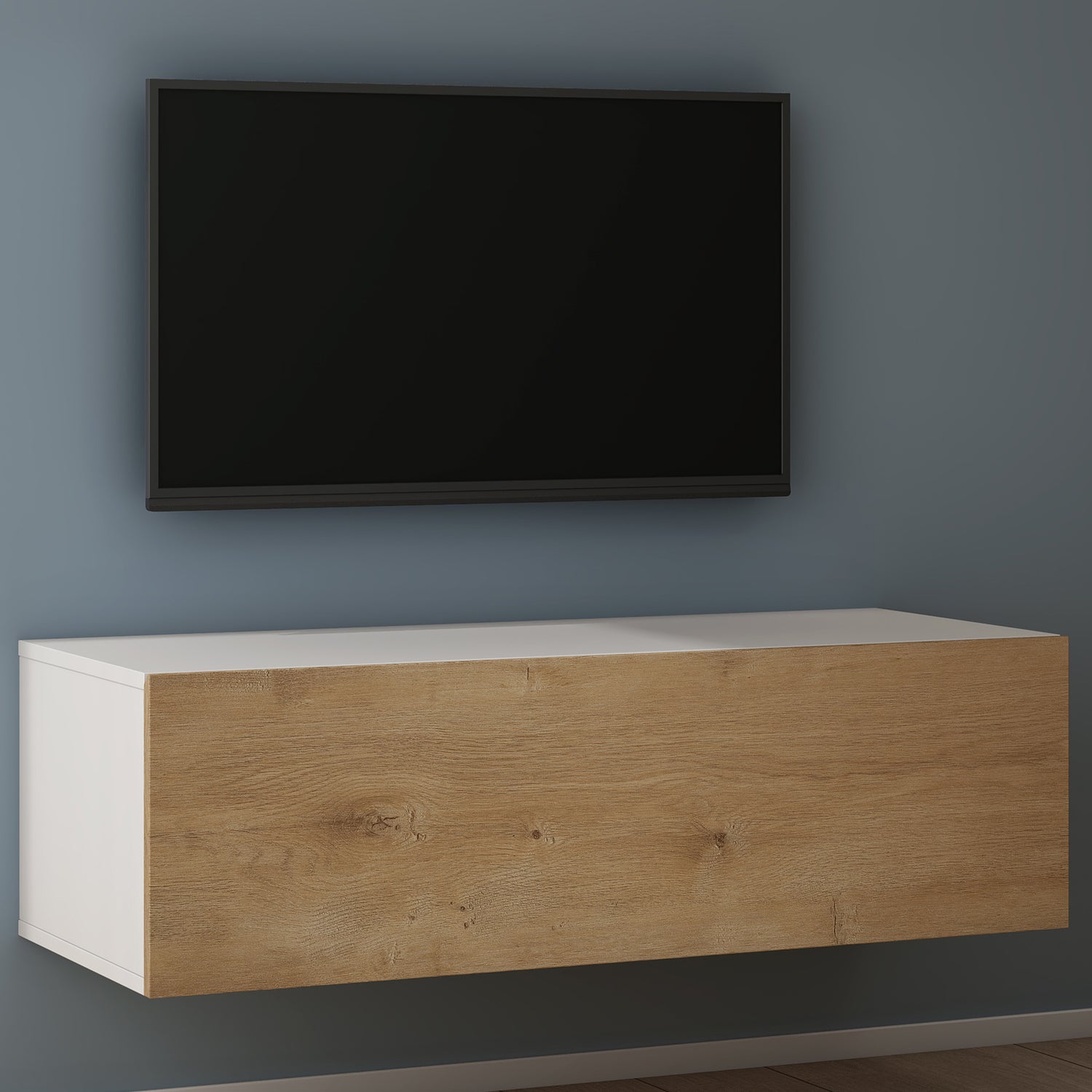 glasvilla Mobile TV per Televisore Armadietto per TV Basso Soft-close per Soggiorno, Sala da Pranzo, Camera da Letto Fernsehschrank02