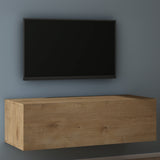 glasvilla Mobile TV per Televisore Armadietto per TV Basso Soft-close per Soggiorno, Sala da Pranzo, Camera da Letto Fernsehschrank02