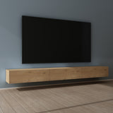 glasvilla Mobile TV per Televisore Armadietto per TV Basso Soft-close per Soggiorno, Sala da Pranzo, Camera da Letto Fernsehschrank02