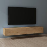 glasvilla Mobile TV per Televisore Armadietto per TV Basso Soft-close per Soggiorno, Sala da Pranzo, Camera da Letto Fernsehschrank02