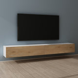 glasvilla Mobile TV per Televisore Armadietto per TV Basso Soft-close per Soggiorno, Sala da Pranzo, Camera da Letto Fernsehschrank02