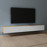 glasvilla Mobile TV per Televisore Armadietto per TV Basso Soft-close per Soggiorno, Sala da Pranzo, Camera da Letto Fernsehschrank02